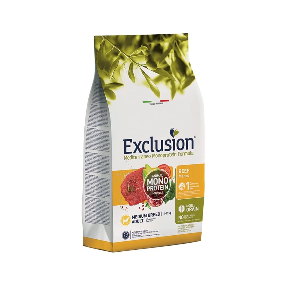 Exclusion Mediterraneo Monoprotein Adult Small Breed con Manzo 500 gr