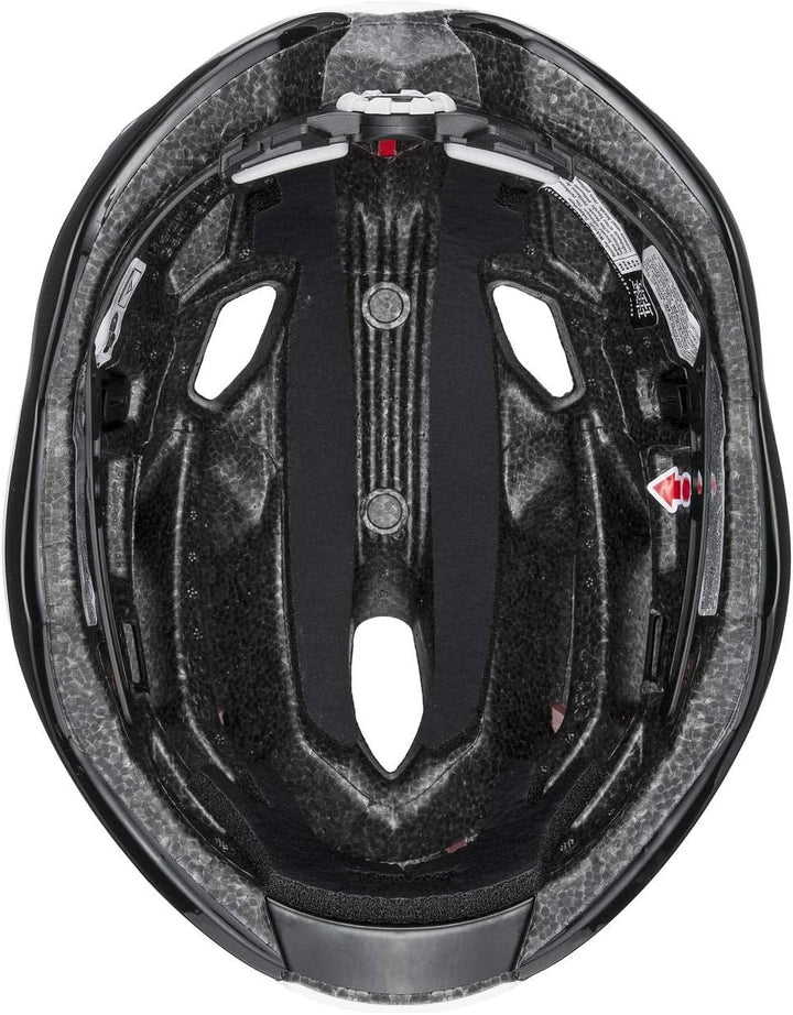 uvex Unisex's Race 9 Bike Helmet white - red mat 57-60 cm, white - red mat 57-60 cm