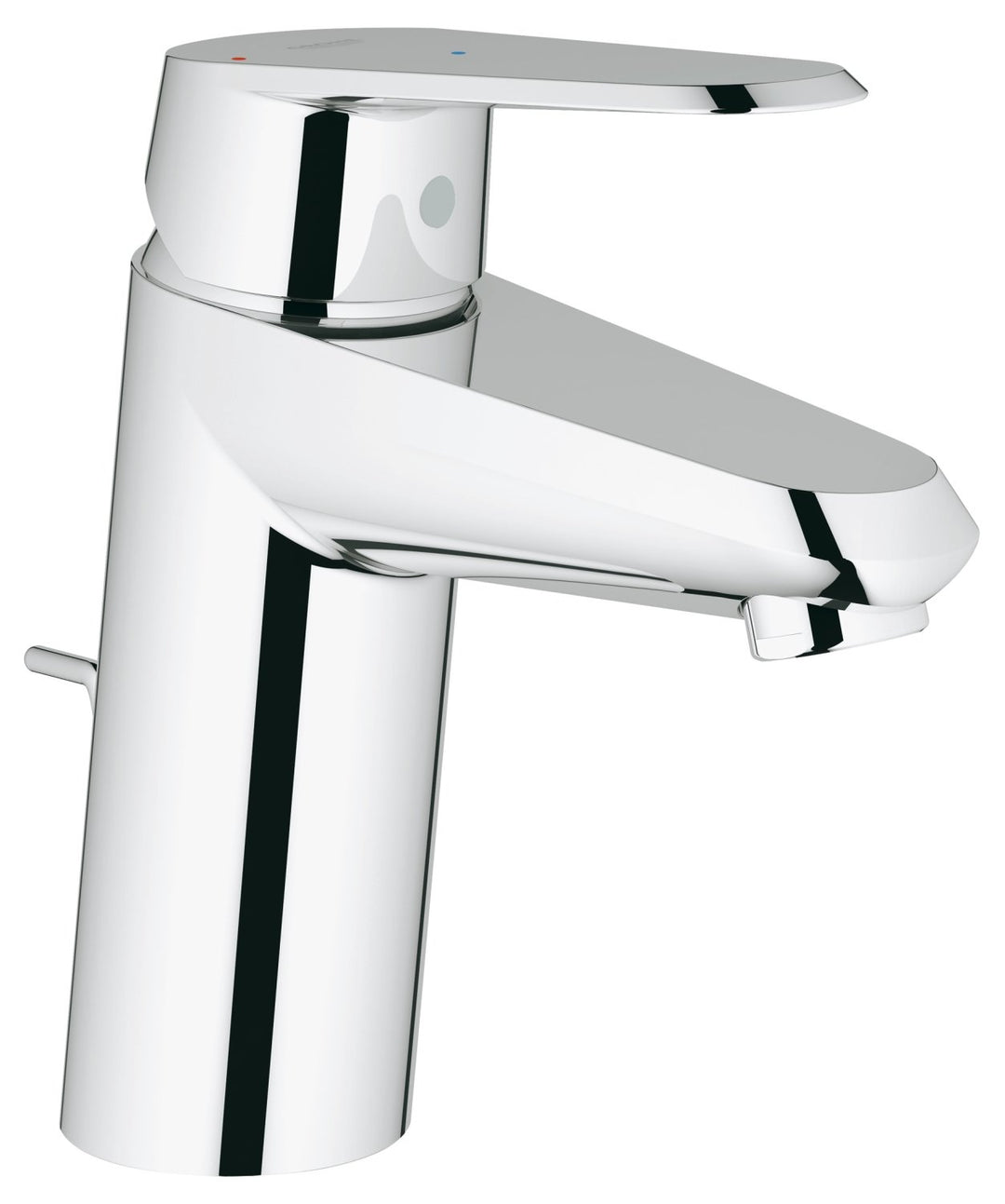 Grohe Eurodisc C Einhand-Waschtischbatterie mit Energieparfunktion, 2338420E, Silber