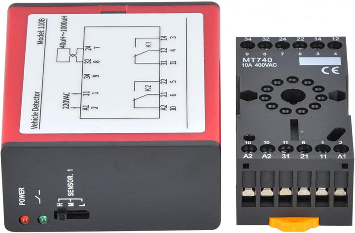 Fahrzeug-Detektor, Einkanal Induktionsschleifen Vehicle Detector Induktiver Fahrzeugschleifendetekto