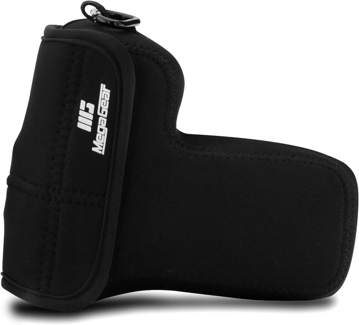 MegaGear MG1822 Ultraleichte Neopren-Kameratasche, kompatibel mit Nikon Z50 (50-250 mm), Schwarz, Sc