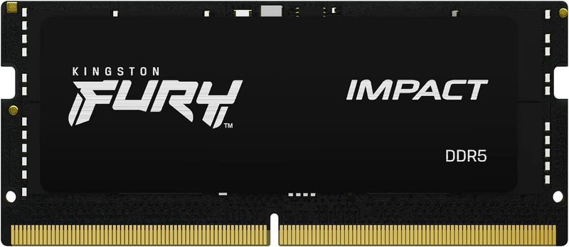 Kingston FURY Impact PnP 32GB 5600MT/s DDR5 CL40 SODIMM Gaming Speicher für Laptop Einzelnes Modul -