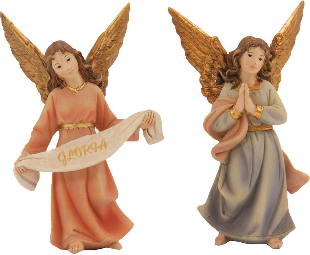 Krippenfigur Engel stehend 2-TLG. Set passend für 11cm Figuren (444444635219487)