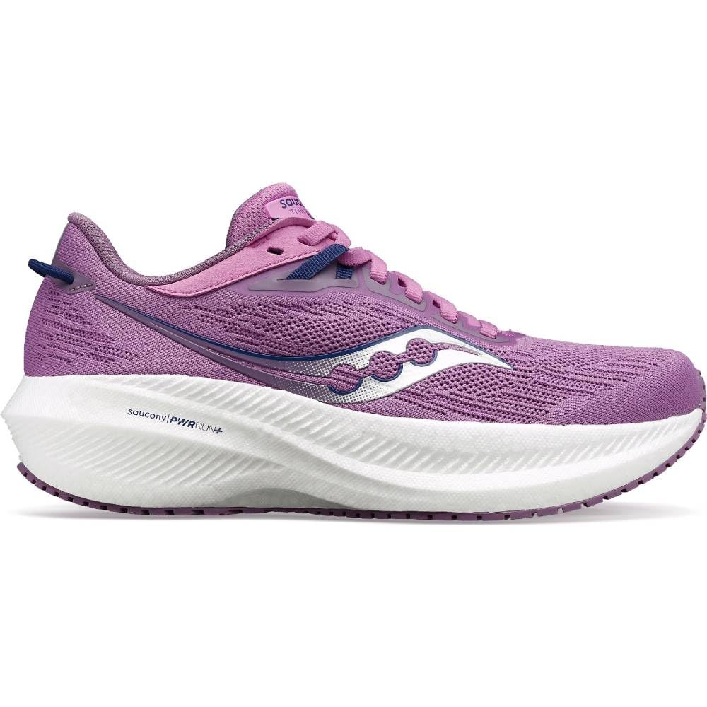 Saucony Damen Triumph 21Sneaker 37 EU Grape Indigo, 37 EU Grape Indigo