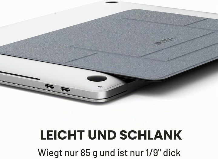 MOFT Laptop Ständer, Faltbarer Laptopständer Notebook Ständer mit 2 einstellbaren Winkeln, Haltung V