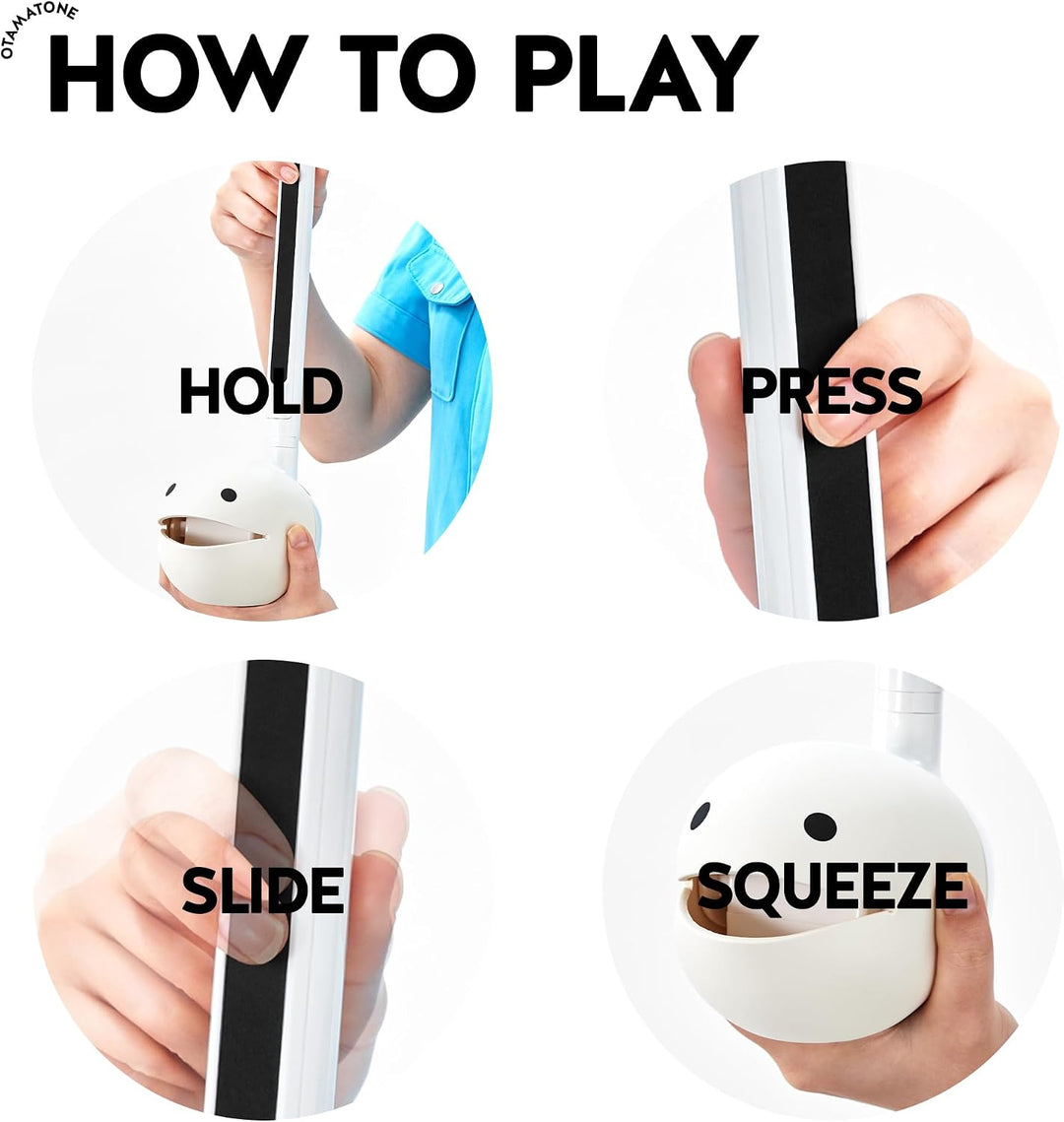 Otamatone Deluxe [Englische Edition] Elektronisches Musikinstrument Spielzeug Tragbarer Synthesizer