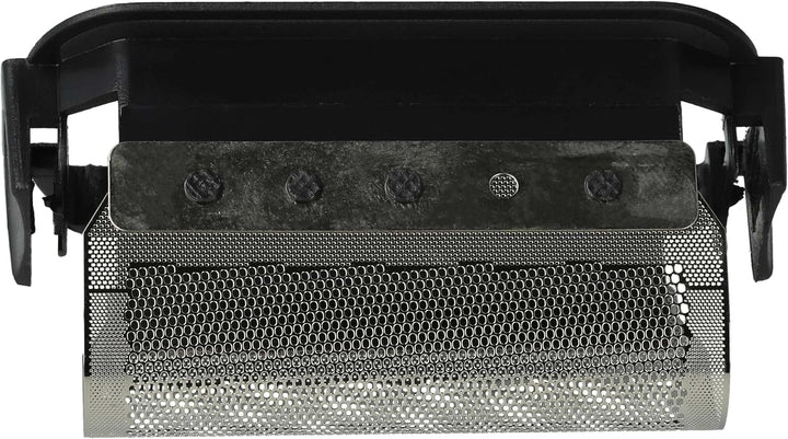 vhbw 2X Scherfolie kompatibel mit Braun Plus, S, SL, 5561, 5563 Elektrorasierer + Rahmen, schwarz/Si