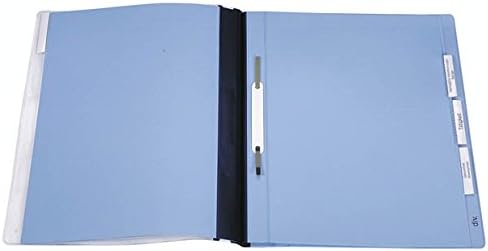 Durable Personalhefter mit Deckblatt und Taben, 5 Unterteilungen, inkl. Hängeschiene, 5 Stück, blau,