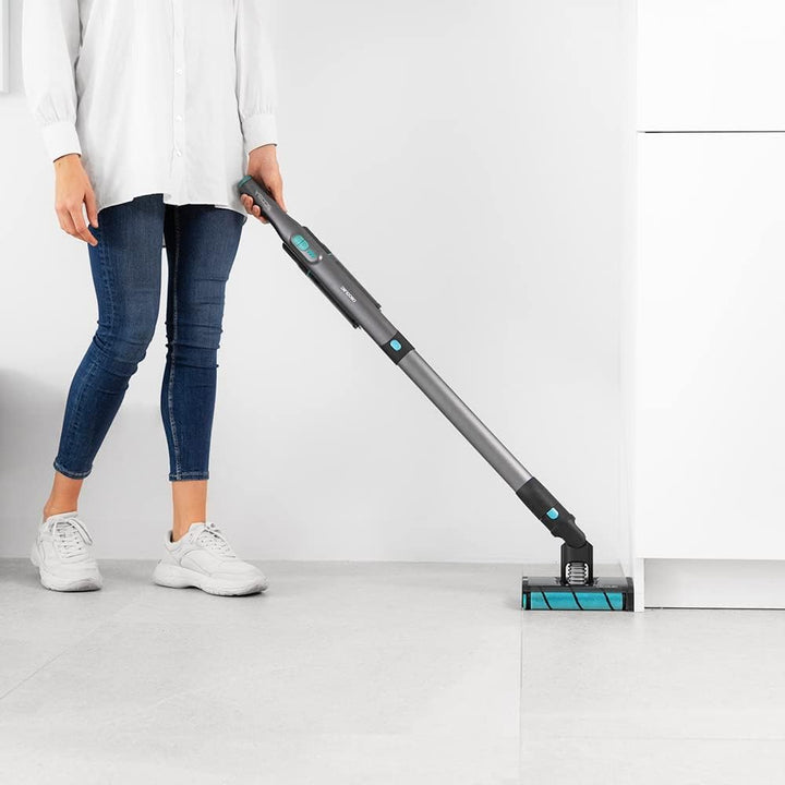 Cecotec Ultraleichter kabelloser Handstaubsauger Scoba 2100 Twice MAX. 210 W und 20 kPa, digitaler b