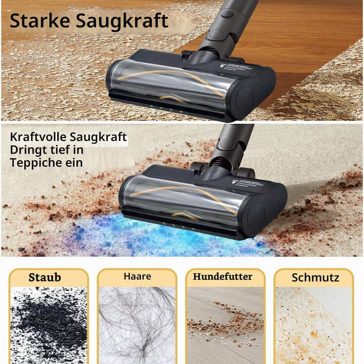 BodenBürste für Dreame T20 R20 T30 R30 V11SE V12 V12 Pro T20 pro R10 Staubsauger, ollenbürstenkopf m
