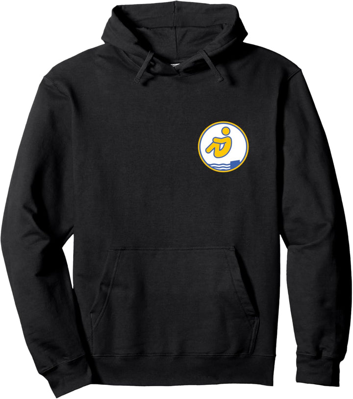 Arschbombe Gold Schwimmbad Paketsprung Arschbomben Pullover Hoodie