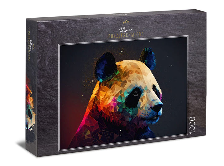 Ulmer Puzzleschmiede - Puzzle „Beyond Black &amp; White“ - Der Panda als modernes Tier-Puzzle mit 1000 T