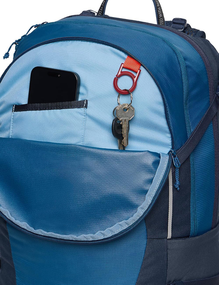 VAUDE Wanderrucksack Wizard 30+4, wasserabweisender Rucksack Damen & Herren, komfortabler Trekkingru