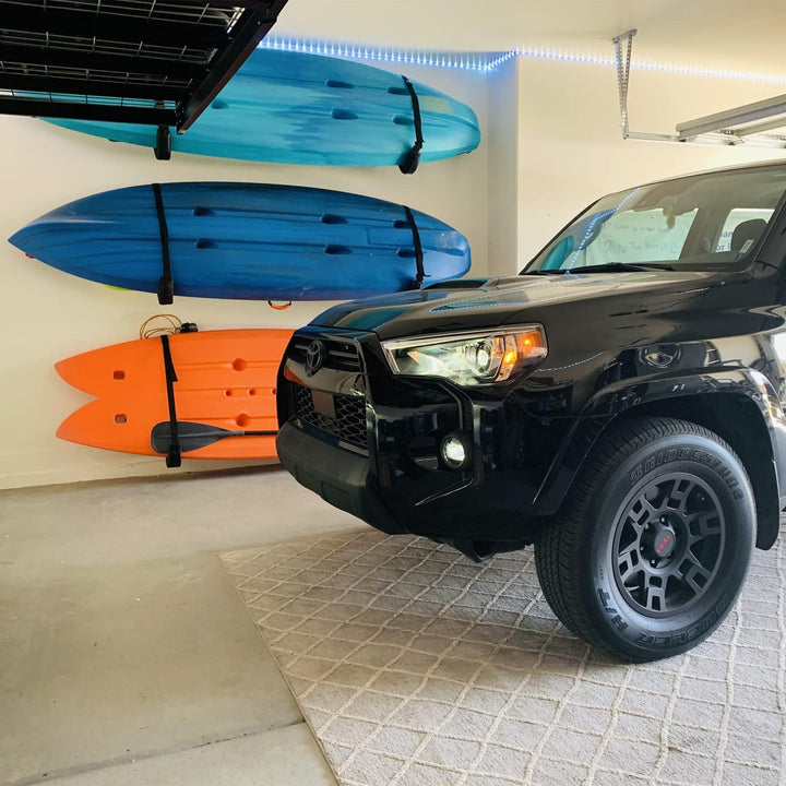 Kajak-Aufbewahrungsregale, 4 Stück, freistehende Kanu-Garagenhaken, 50 cm Wandhalterung, Surfbrett-A