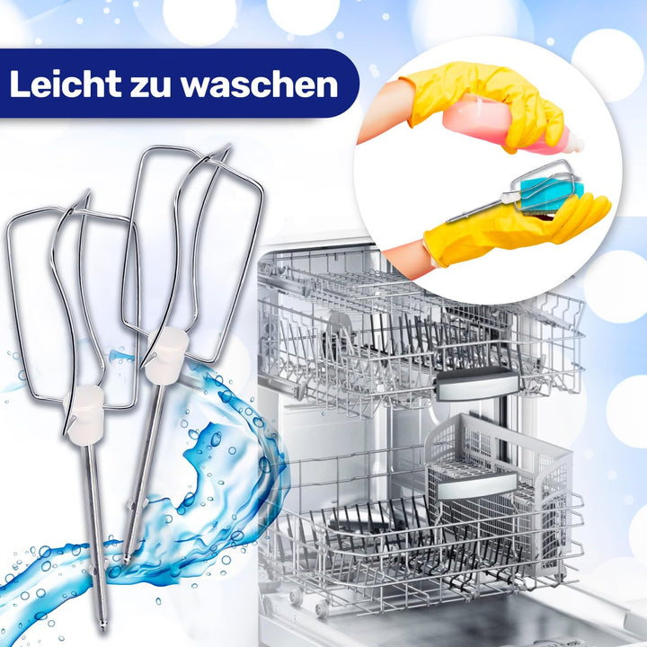 MONTERAL Rührbesen für Handmixer mit dem Originalcode XJ901301 SS-989633 für Tefal Prep’Line für Mou