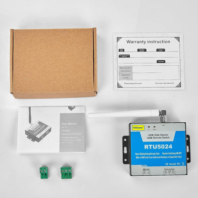 RTU5024 GSM Gate opener, GSM remote switch door opener SMS door control automatically open and close