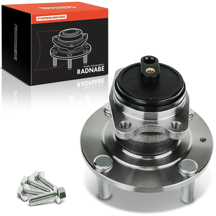 Frankberg 1x Radnabe Radlagersatz Hinterachse Kompatibel mit Colt CZC Cabriolet RG 1.5L 2006-2009 Fo