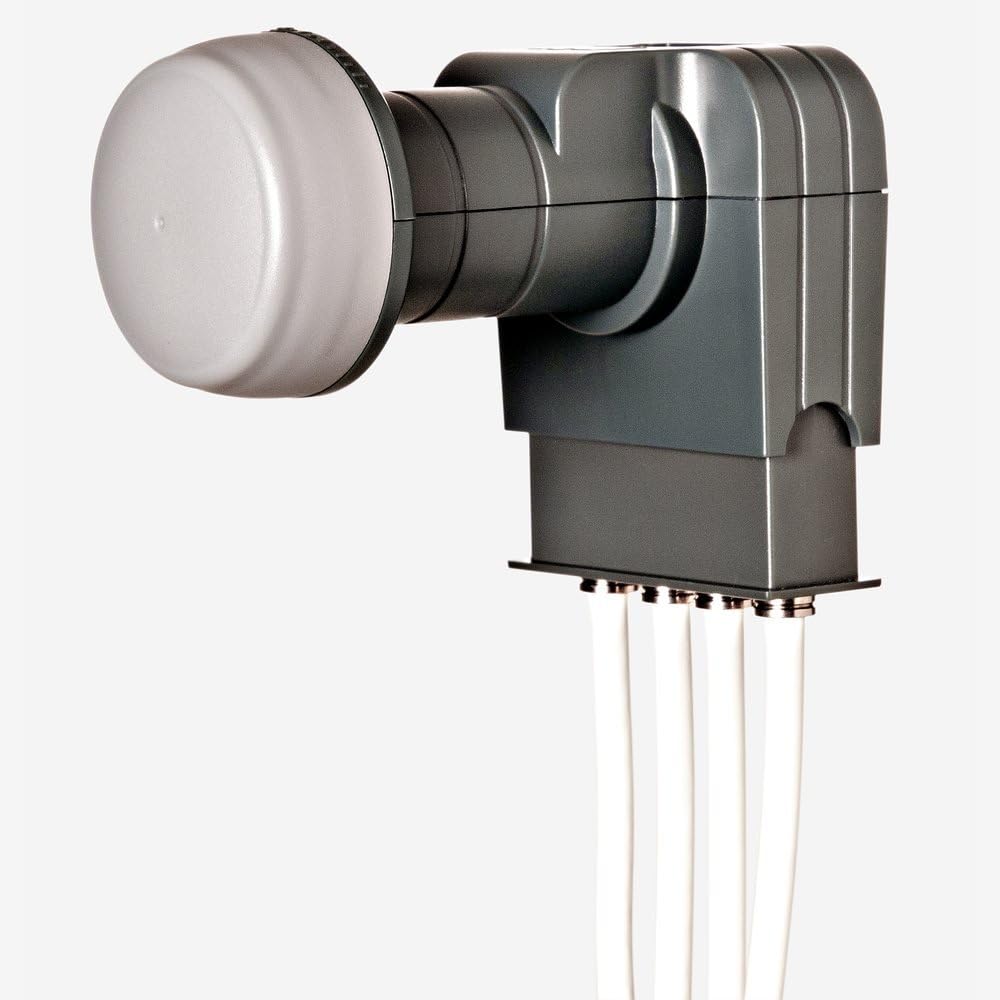 Fuba DEK 417 Quad LNB 4 Teilnehmer - Universal LNB 4fach mit LTE-Filter für Vier Teilnehmer/Receiver
