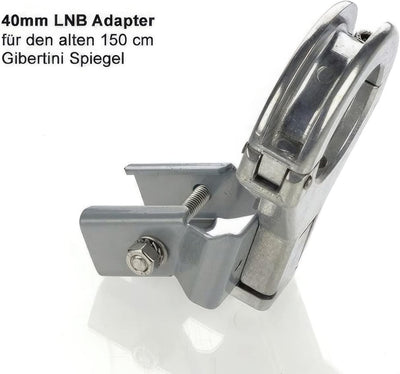 Gibertini KV150 Sat LNB-Halter passend für Spiegel OS150 (Alte Version)