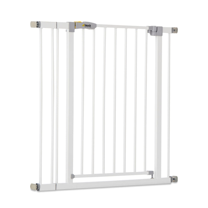 hauck Treppenschutzgitter / Türschutzgitter Open N Stop KD mit 9 cm Verlängerung für Breiten 84 - 89