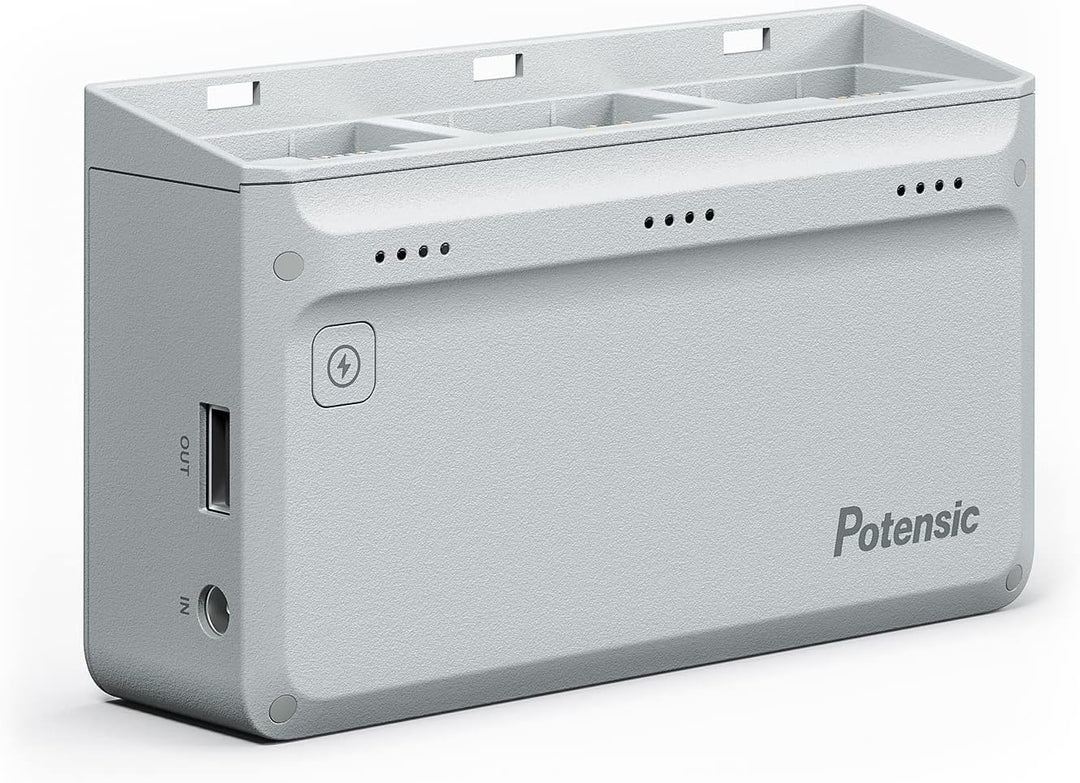 Potensic Schnelle Ladestation für Atom und Atom SE Drohne, Charging Hub, Gleichzeitig Aufladen von b