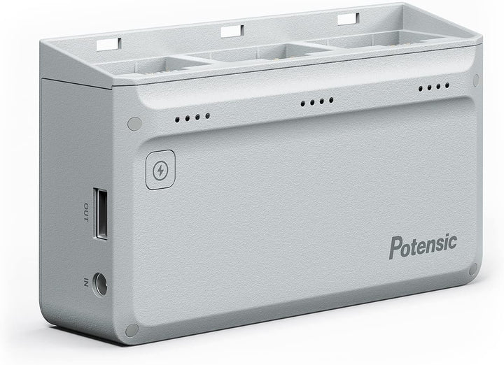 Potensic Schnelle Ladestation für Atom und Atom SE Drohne, Charging Hub, Gleichzeitig Aufladen von b