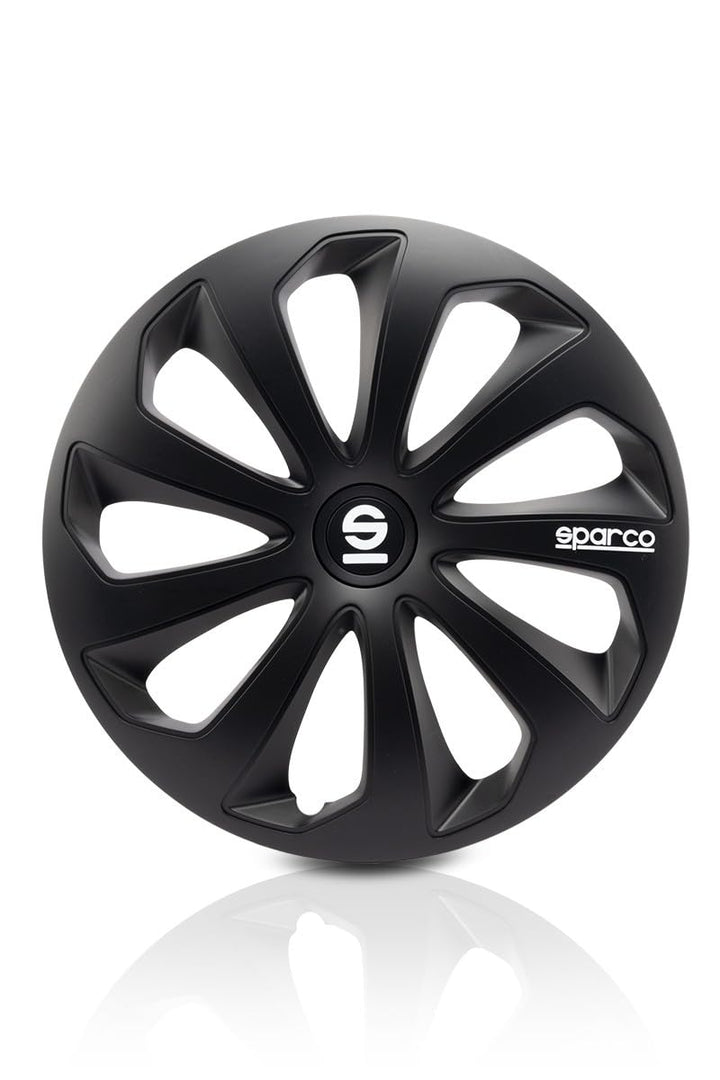 SPARCO SPC1570BK Sicilia Wheel Covers, Black, Set of 4, 15 zoll SCHWARZ SICILIA 15 zoll SCHWARZ, SIC