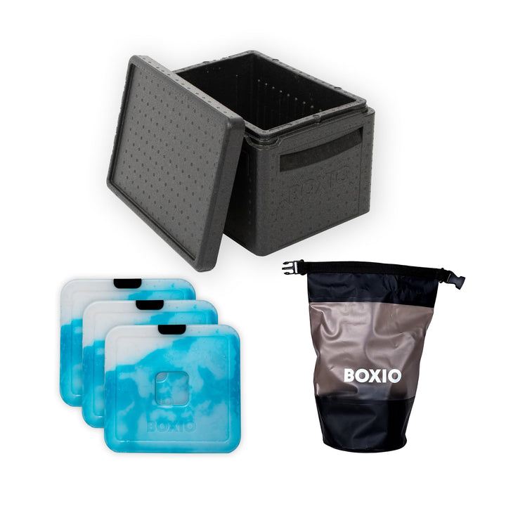 BOXIO - COOL: Kühlbox für Camping ohne Strom - Perfekte Kühltruhe mit unterschiedlichen Temperaturzo