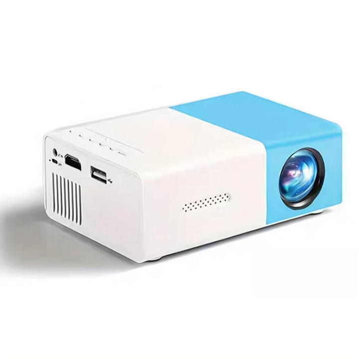Kleiner Beamer Für Schlafzimmer 1080P Mini Beamer Full HD YG300 Tragbarer Mini Projektor LED Heimkin