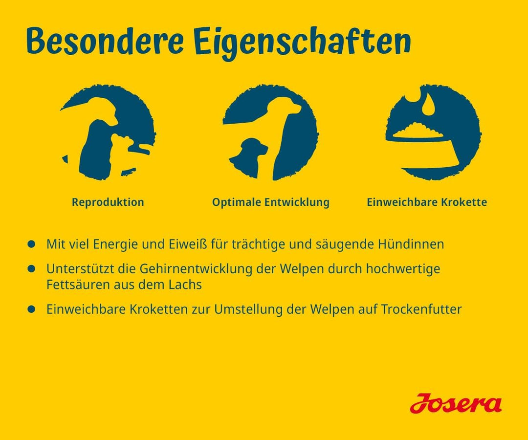 JOSERA Family Plus (1 x 12,5 kg) | Hundefutter für eine optimale Versorgung von Hündin & Welpen | pr