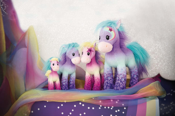 Nici 47850 Hausschuhe Pony Stars Pferd Candydust figürlich Gr. 34-37 (M) GREEN Gelb 34/37 EU, Gelb 3