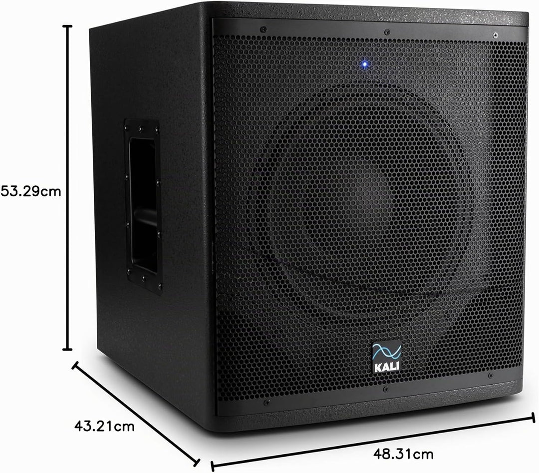 Kali Audio WS-12 V2 Subwoofer (12-Zoll Aktiv-Subwoofer, 1000W Leistung, Bassreflex-Design, professio