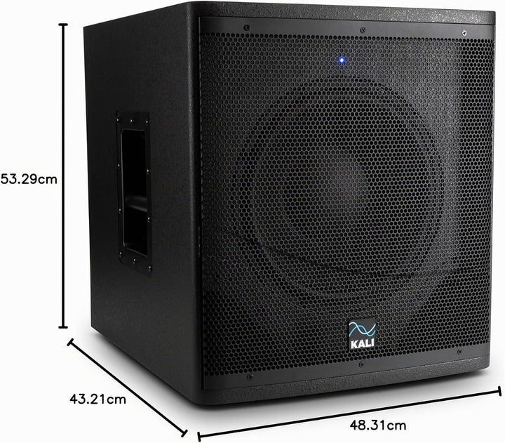 Kali Audio WS-12 V2 Subwoofer (12-Zoll Aktiv-Subwoofer, 1000W Leistung, Bassreflex-Design, professio