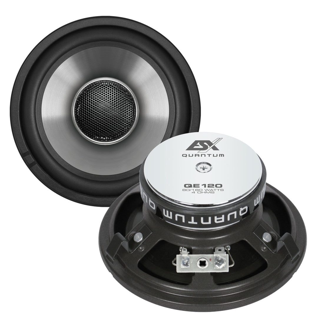 ESX Lautsprecher Set QE120 für Mercedes E-Klasse W124 1984-1997 vorne