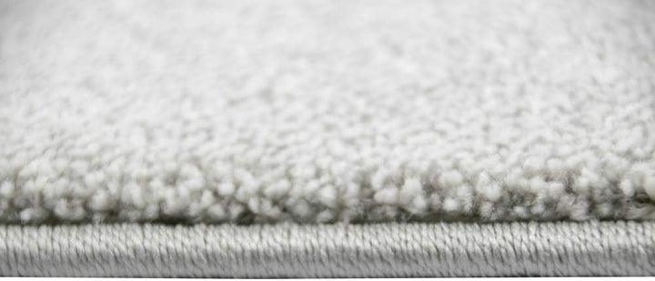 CARPETIA Teppich Wohnzimmerteppich Dreieck blau grau Creme Grösse 80x150 cm