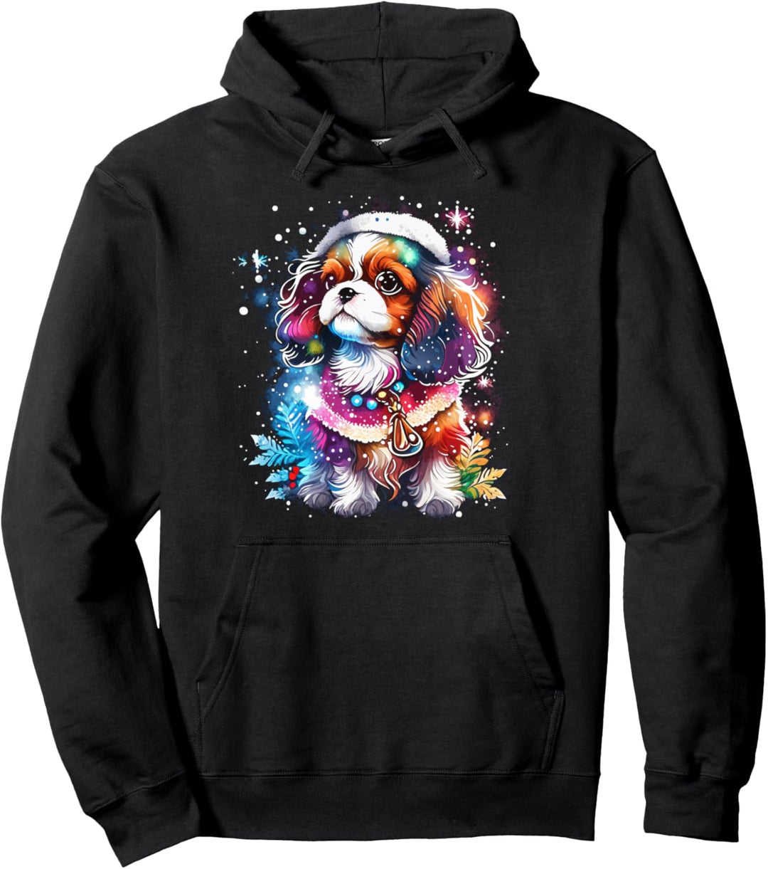 Cavalier King Charles Spaniel Hund Weihnachts Pullover Hoodie