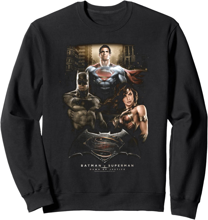 Batman v Superman The Three Sweatshirt
