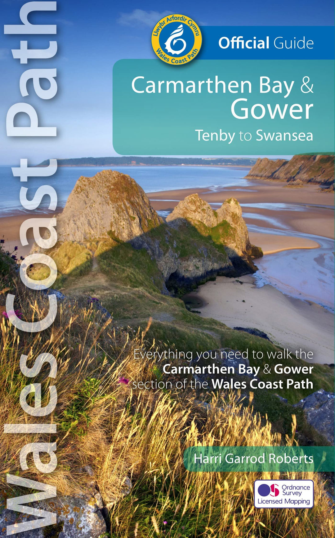 Carmarthen Bay & Gower: Tenby to Swansea (Official Guide - Wales Coast Path), Taschenbuch