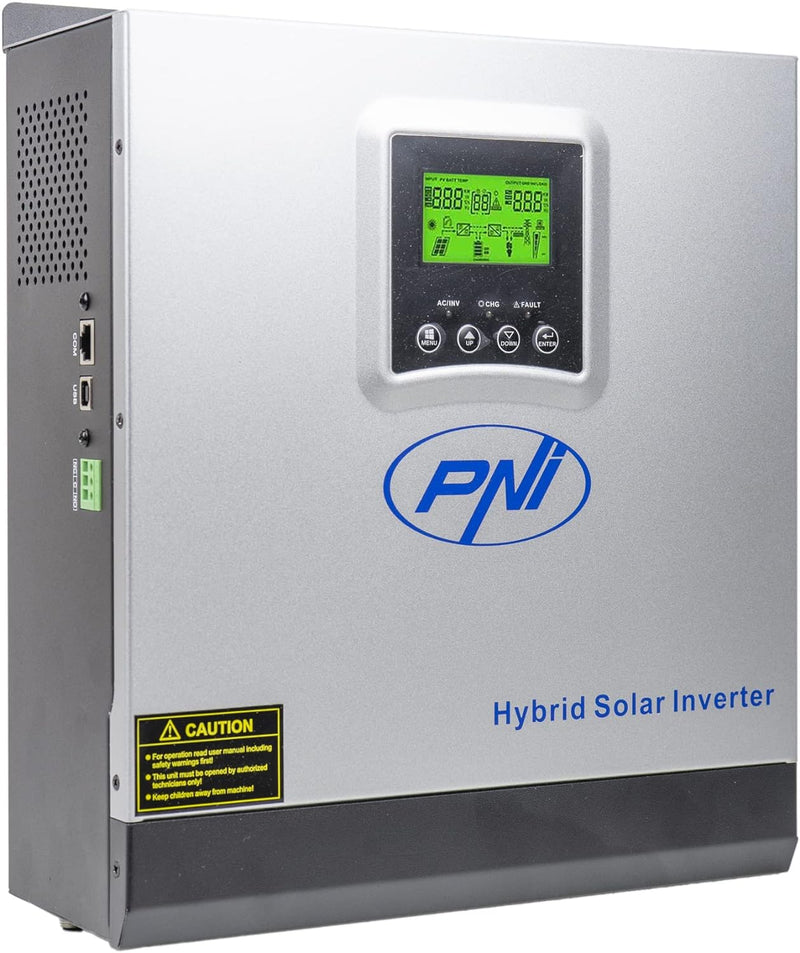 Solar Wechselrichter PNI Greenhouse SC1800C PRO 3KW 13A 3000VA 24V MPPT 60A Off Grid Pure Sine Hybri