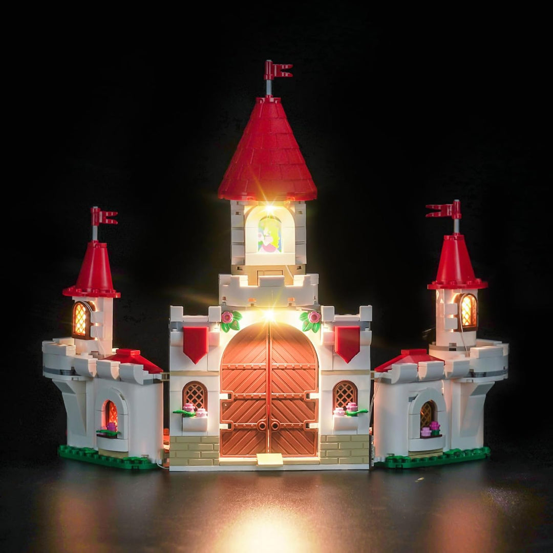 Led Licht Set Kompatibel mit Lego Battle with Roy at Peach's Castle (Kein Modell), Dekorationsbeleuc