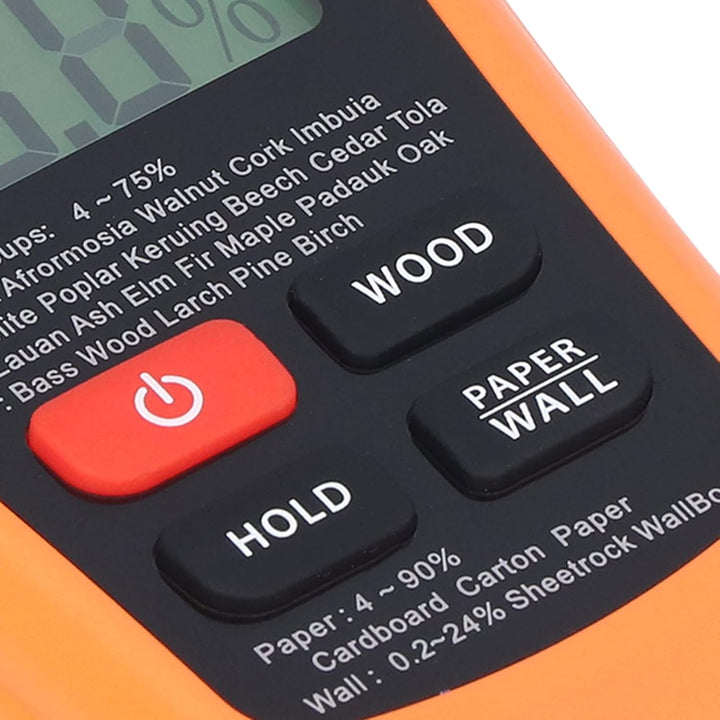 Holz Feuchtigkeitsmesser Pin-Typ Digital Feuchtigkeitsmessgerät Holzfeuchtemessgerät Wasserlecksuche