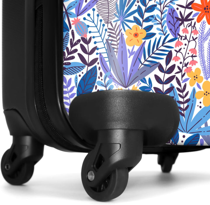 NoBoringSuitcases.com® Handgepäck, Hartschalenkoffer mit TSA Schloss, Trolley, Reisekoffer, Carry on
