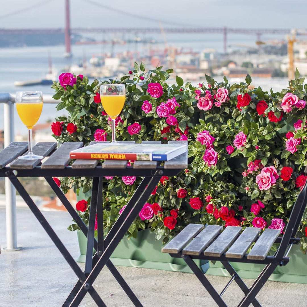 Minigarden Vertical 1 Set für 9 Pflanzen, erweiterbarer vertikaler Garten im Baukastensystem, freist