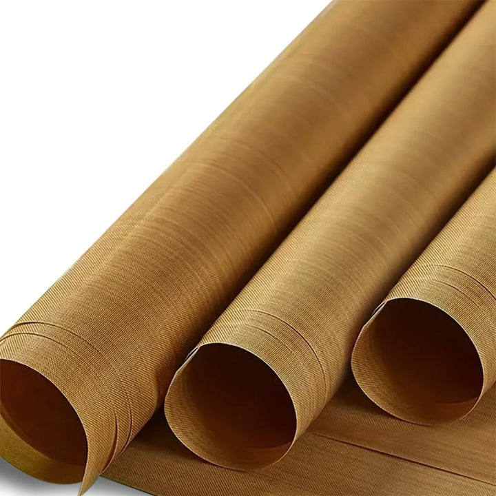 PTFE Teflonfolie für Wärmepresse, Teflonfolie Dauerbackfolie Backpapier Wiederverwendbar PTFE, Trans