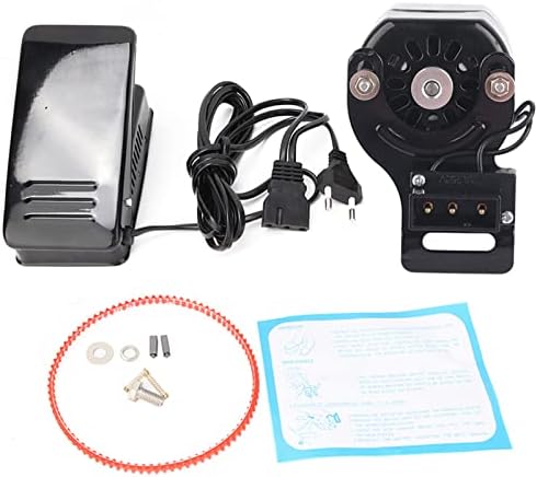Pssopp 100W Nähmaschinenmotor Nähpedal Regler mit Variabler Drehzahl Nähmaschinenfussschalter Hausha