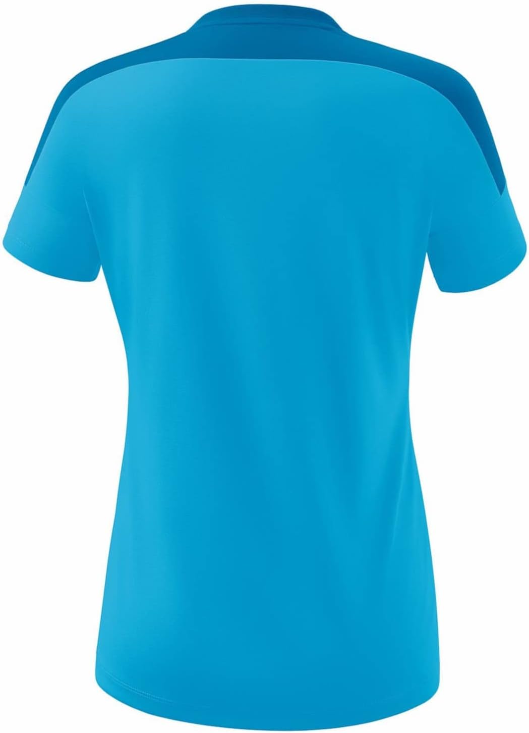 Erima Damen "CHANGE by erima" funktionelles T-Shirt 42 Curacao/Mykonos/Weiss, 42 Curacao/Mykonos/Wei