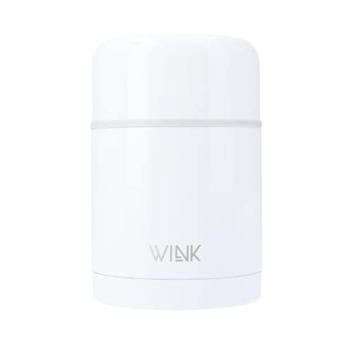 WINK Thermobehälter für Essen 600ml aus Edelstahl – Auslaufsicher &amp; BPA-frei – Isolierbehälter für w