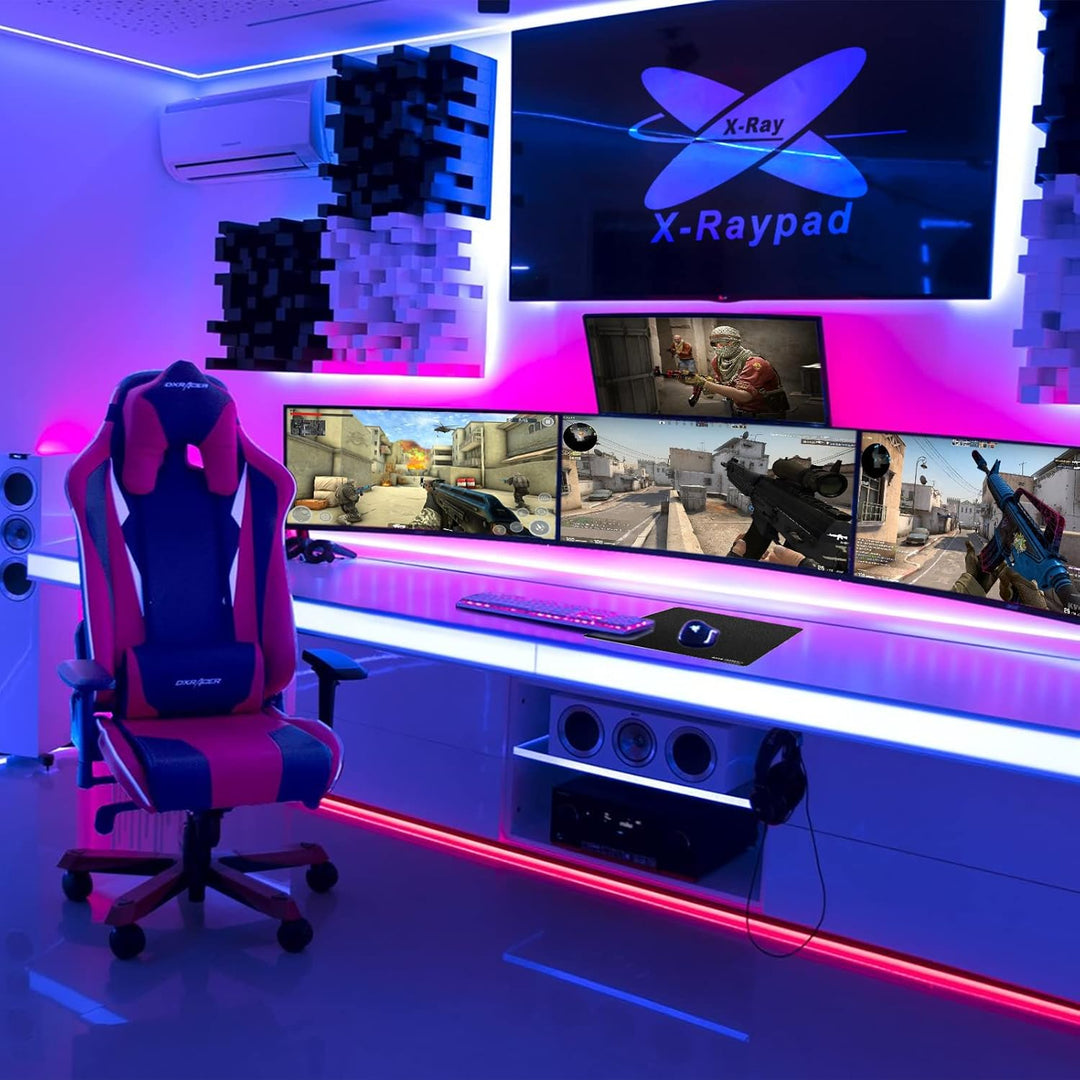 X-Raypad Aqua Control 2 AC2 Solid Gaming-Mauspad, Ultra-Hochpräzisions-Mauspad mit Perfekter Geschwi