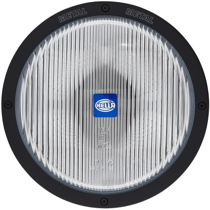 HELLA - Halogen-Nebelscheinwerfer - Luminator Metal - 24/12V - rund - Anbau/Bügelbefestigung - gemus