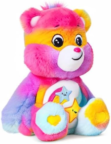 Care Bears ‎22338 35 cm grosser Plüsch-Dare-to-Care-Bär, niedliches Plüschtier zum Sammeln, Kuschelt